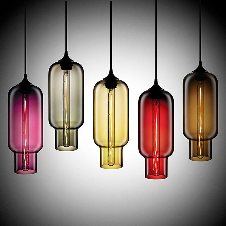 Nordic Modern Loft Pendant Lamp Glass Lustre