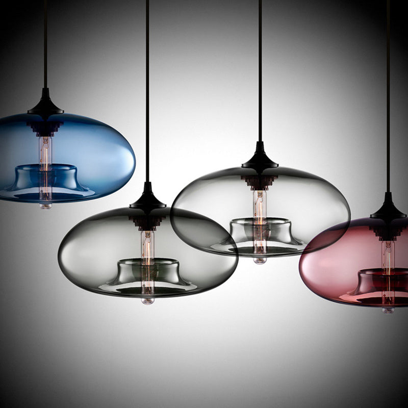 Nordic Modern Loft Pendant Lamp Glass Lustre