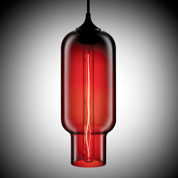 Nordic Modern Loft Pendant Lamp Glass Lustre