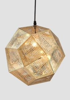 Simple Grid Light Shadow Polyhedral Ball