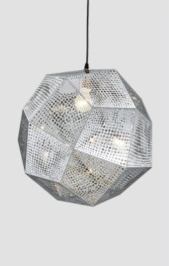 Simple Grid Light Shadow Polyhedral Ball